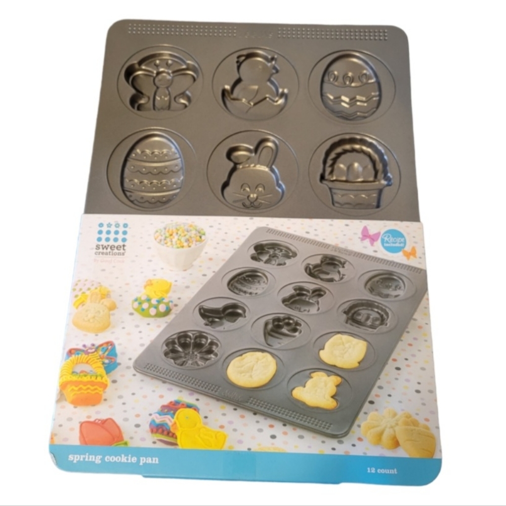 Spring Easter cookie pan
